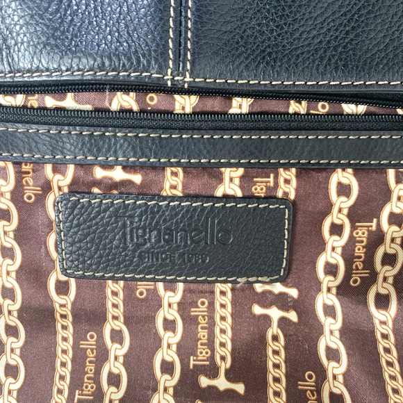 Tignanello Dark Leather Crossbody Bag - Picture 8 of 8